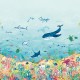 Mural Picturebook II de Villa Nova Coral Kingdom W653-01