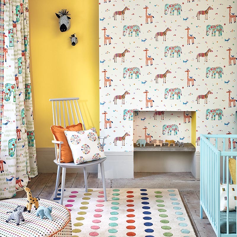 Papel pintado Villa Nova Picturebook II Animal Parade W657-01