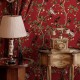 Papel pintado Coordonne Forbidden City Birds Prosperity Ruby B00120