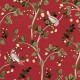 Papel pintado Coordonne Forbidden City Birds Prosperity Ruby B00120