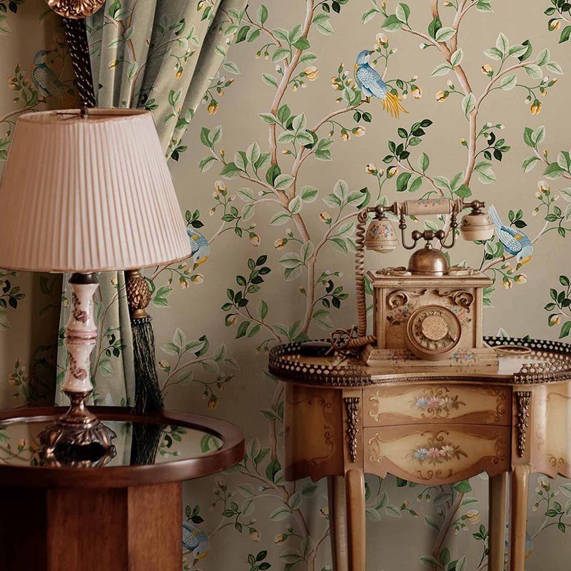 Papel pintado Coordonne Forbidden City Birds Prosperity Nude B00119