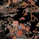 Papel pintado Coordonne Forbidden City Sacred Pheasants Onyx B00117