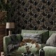 Papel pintado Coordonne Forbidden City Willow Poem Onix B00111