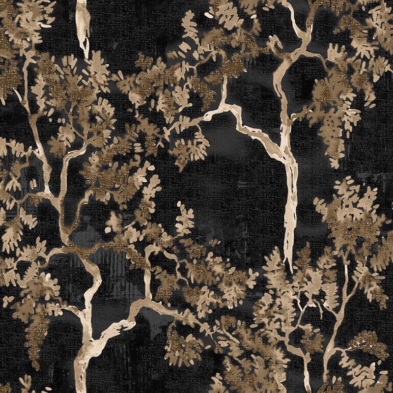 Papel pintado Coordonne Forbidden City Willow Poem Onix B00111