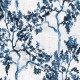 Papel pintado Coordonne Forbidden City Willow Poem Sapphire B00107
