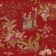 Papel pintado Coordonne Forbidden City Tang Walk Ruby B00101