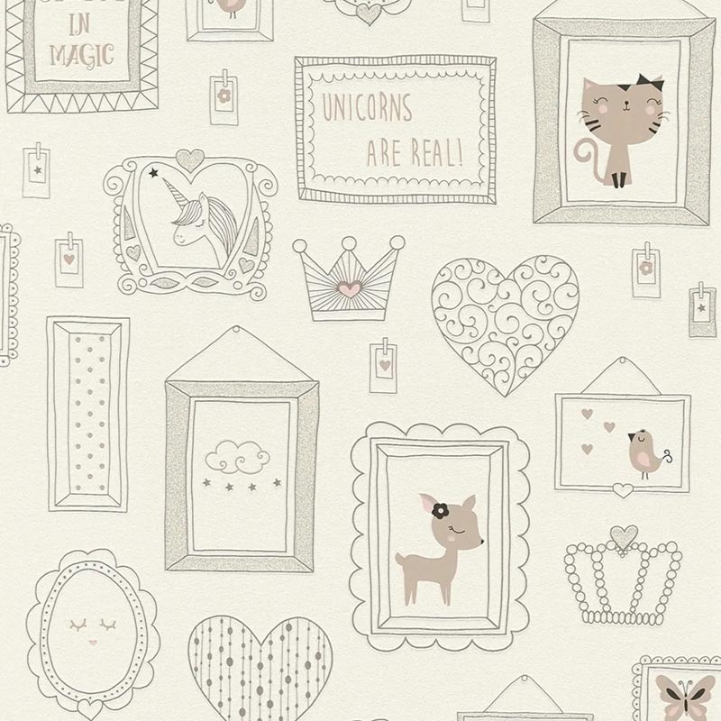 Papel pintado As Creation Kids Studio 36991-4