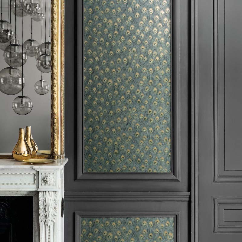 Papel Pintado Covers Wallcovering Jungle Club Parvani 46 Bluesteel A