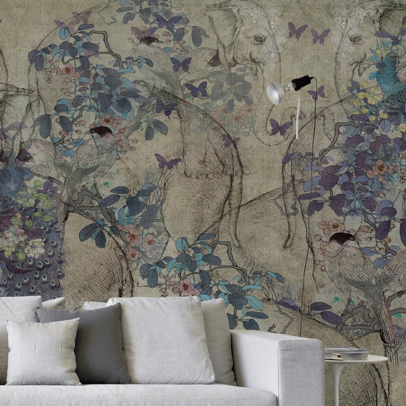 Mural Decorativo Tres Tintas Silk Road M2211