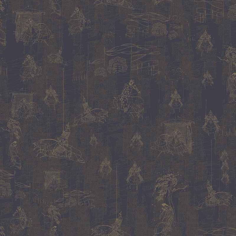 Papel Pintado Tres Tintas Silk Road 2205-3