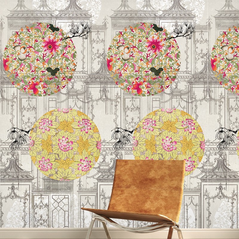 Mural Decorativo Tres Tintas Silk Road P2215 A