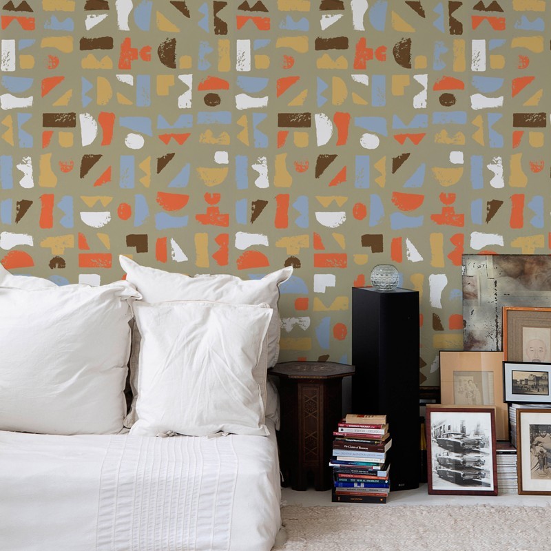 Mural Decorativo Tres Tintas Méditerranéen P2508-2 A
