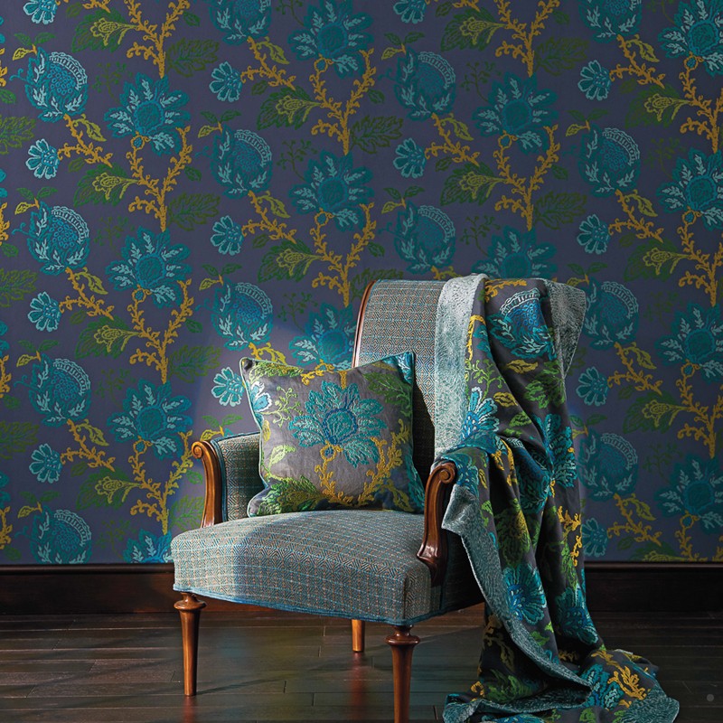 Papel Pintado Nina Campbell Coromandel NCW4270-04 A