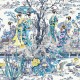Papel Pintado Osborne & Little Enchanted Gardens W7024-01