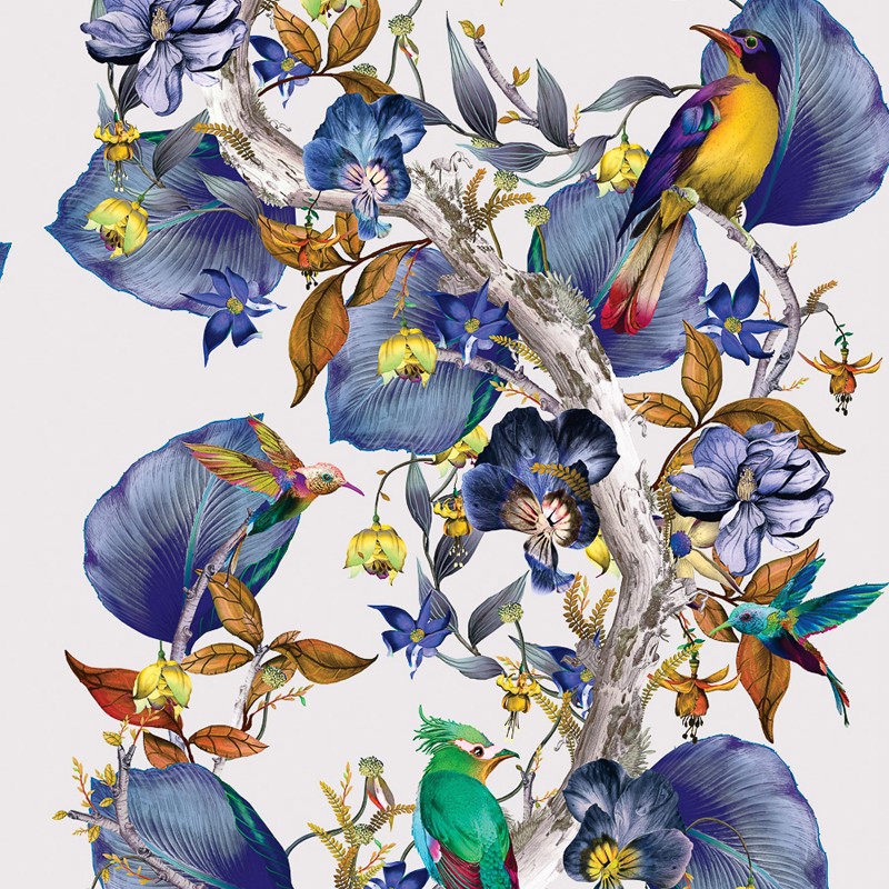 Papel Pintado Osborne & Little Enchanted Gardens W7026-02