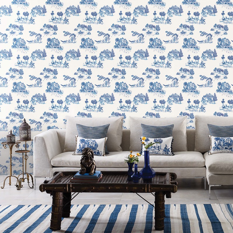 Papel Pintado Osborne & Little Durbar W6951-01 A