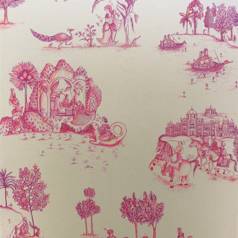 Papel Pintado Osborne & Little Durbar W6951-02