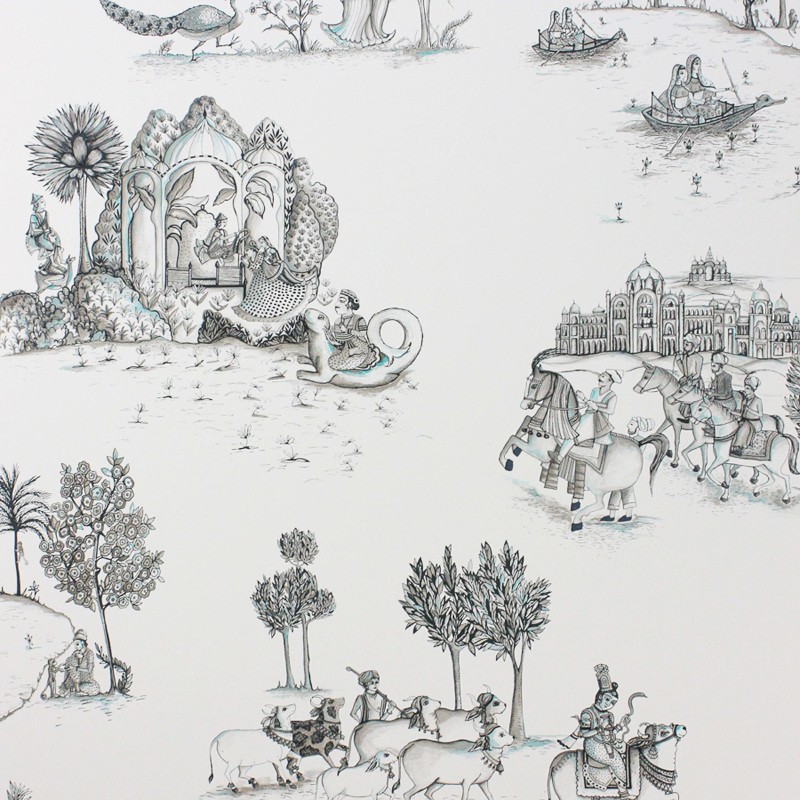 Papel Pintado Osborne & Little Durbar W6951-04