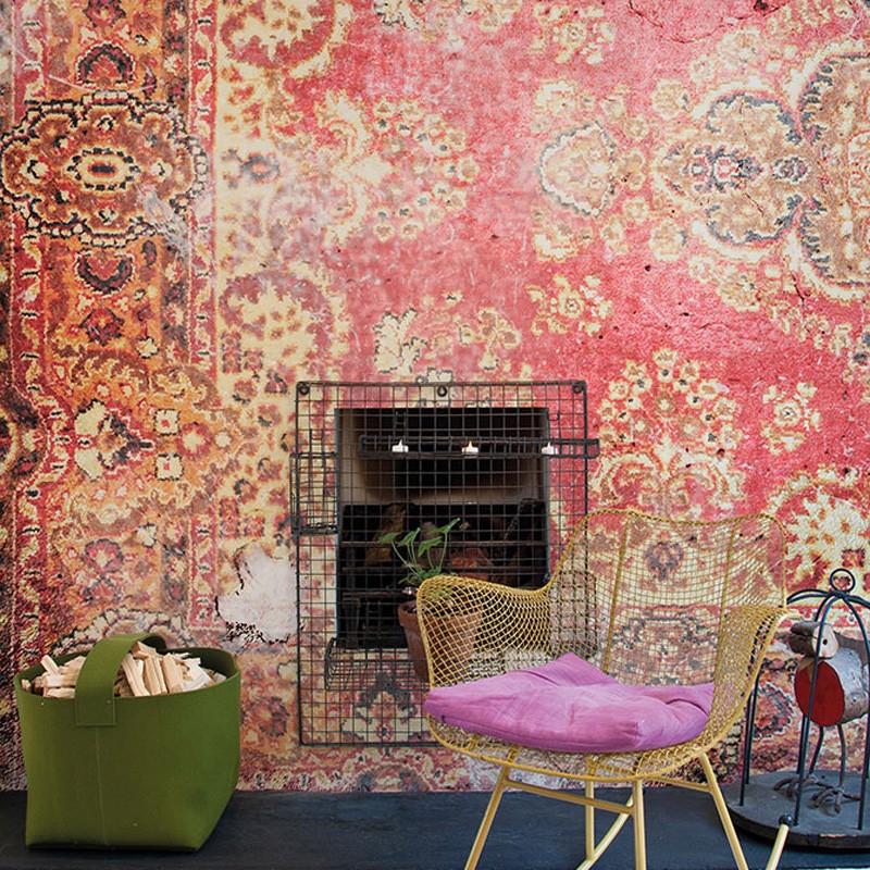 Mural Coordonné Random Papers Dark Ancient Rug 6500314N A