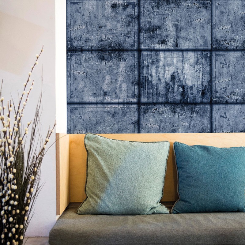 Mural Coordonné Random Papers Iron Tiles 6500808N A