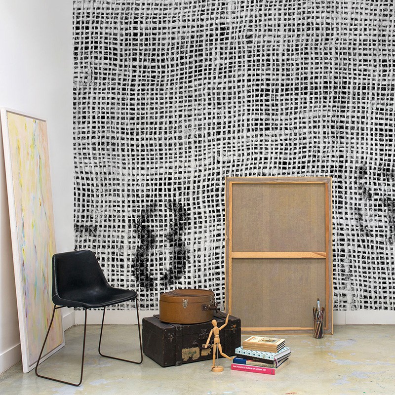 Mural Coordonné Random Papers Sacking 6500803N A
