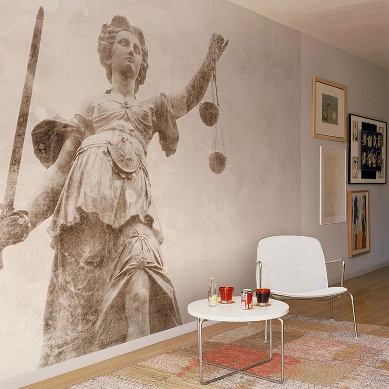 Mural Coordonné Random Papers Justice Sculpture 6500602N A
