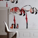Mural Flamingo Dada BBFD0901 Wall&Deco 2010 