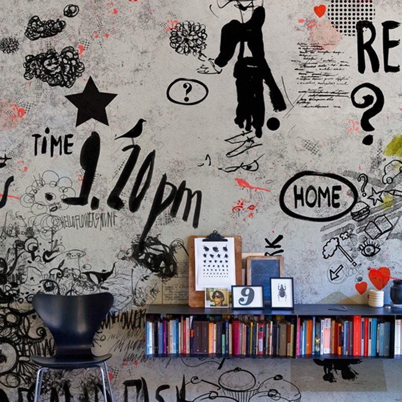 Mural Wall&Decò Contemporary Wallpapers 2013 Monsieur Didot WDMD1301 A