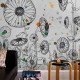 Mural Wall&Decò Contemporary Wallpapers 2013 Dripping WDDR1301 A