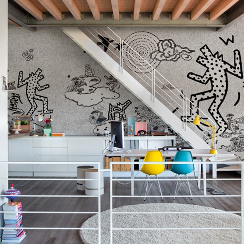 Mural Wall&Decò Contemporary Wallpapers 2014 Keith Bau WDKB1402 A
