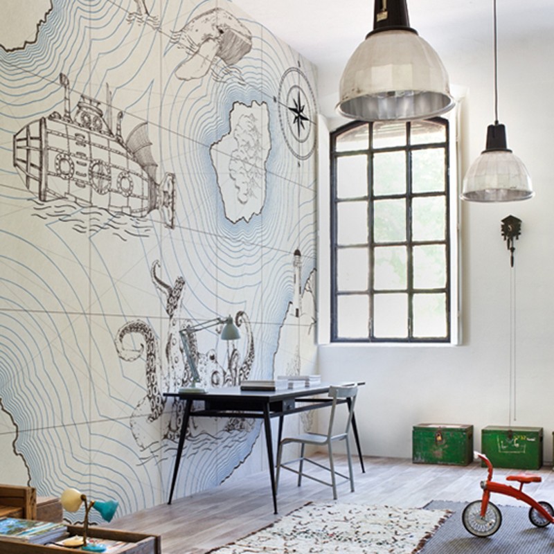 Mural Wall&Decò Contemporary Wallpapers 2014 Jules WDJU1401 A