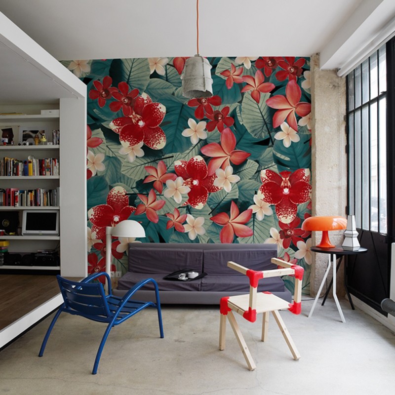 Mural Wall&Decò Contemporary Wallpapers Anniversary Tropics WDAN15TO A