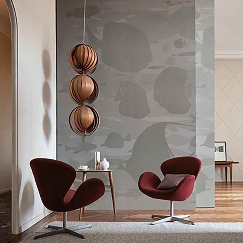 Mural Wall&Decò Contemporary Wallpapers 2017 Fish Mambo WDFM1701 A