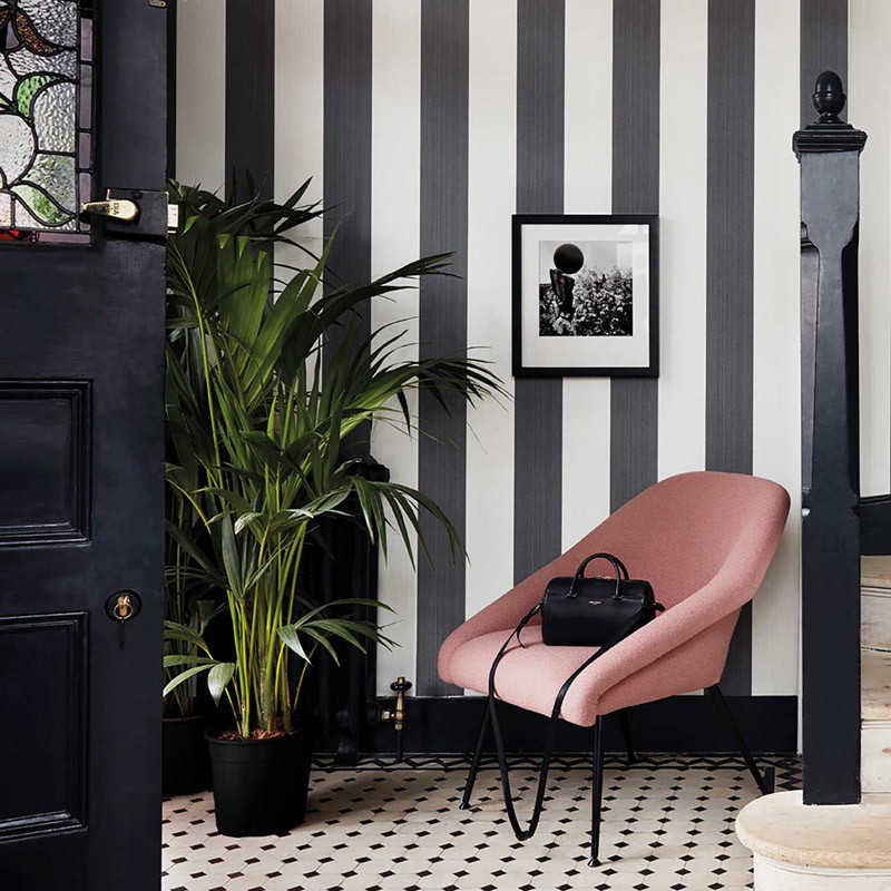 Papel pintado Cole & Son Marquee Stripes Jaspe Stripe 110-4025 A