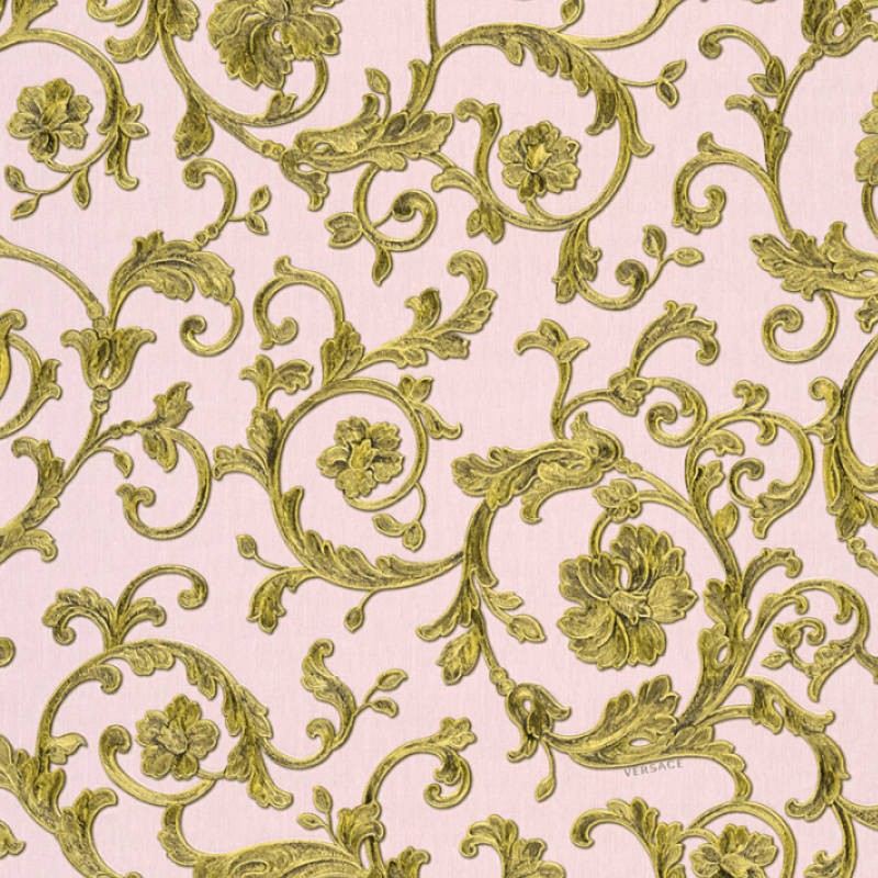 Papel pintado Versace Home Versace III Butterfly Barocco 34326-4