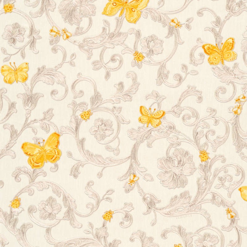 Papel pintado Versace Home Versace III Butterfly Barocco 34325-3