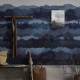 Mural decorativo Sandberg Oas Midnatt 637-04 A