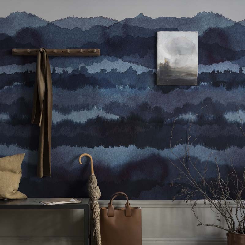 Mural decorativo Sandberg Oas Midnatt 637-04 A