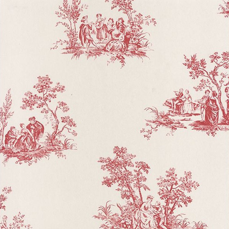 Papel pintado Casadeco Fontainebleau Scène Bucolique FONT81518102