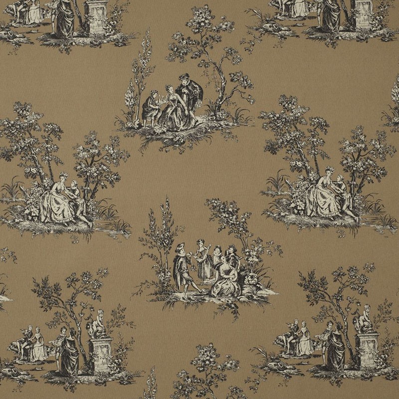 Tela Casadeco Fontainebleau Scène Reina Lin FONT81739117
