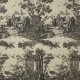 Tela Casadeco Fontainebleau Paon Reina Lin FONT81779103
