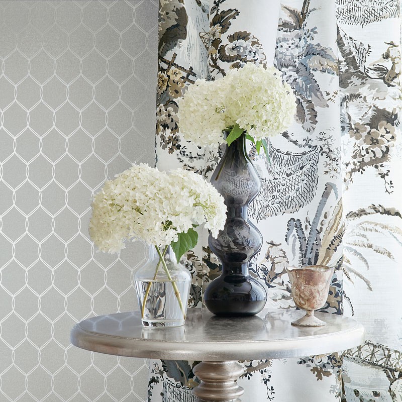 Papel pintado Anna French Small Scale mod. Leland Trellis AT79149 A
