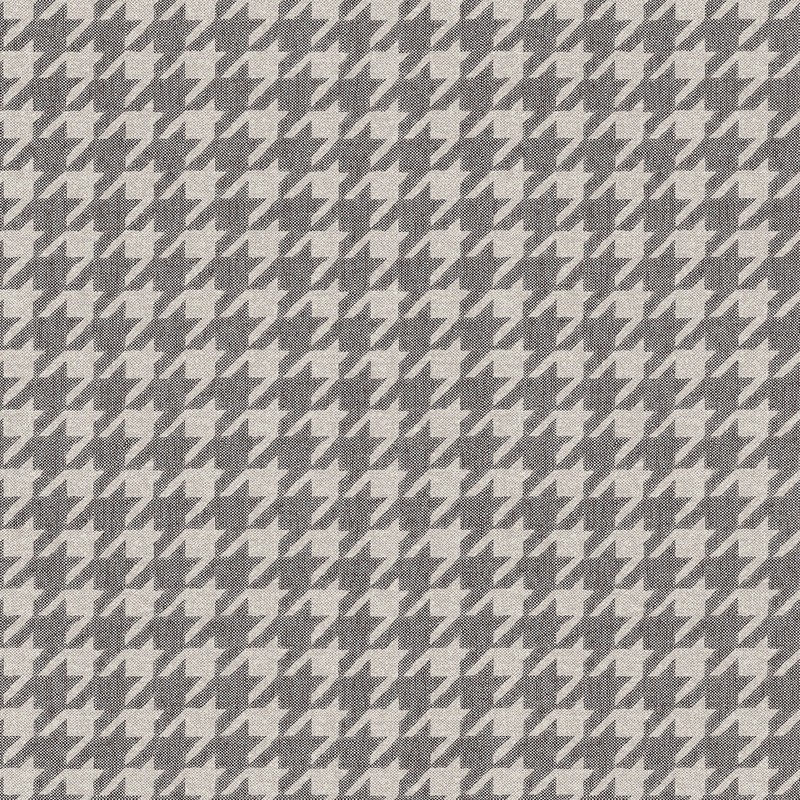Papel pintado Arte International Flamant Caractere Pied-de-poule Stone 12081