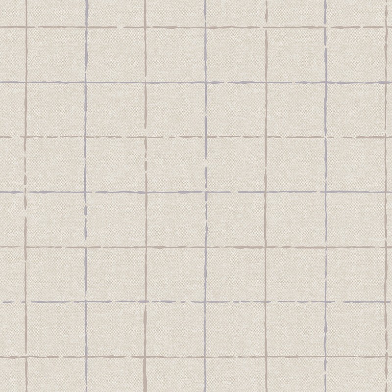 Papel pintado Arte Flamant Caractere Carreaux Fantôme 12071