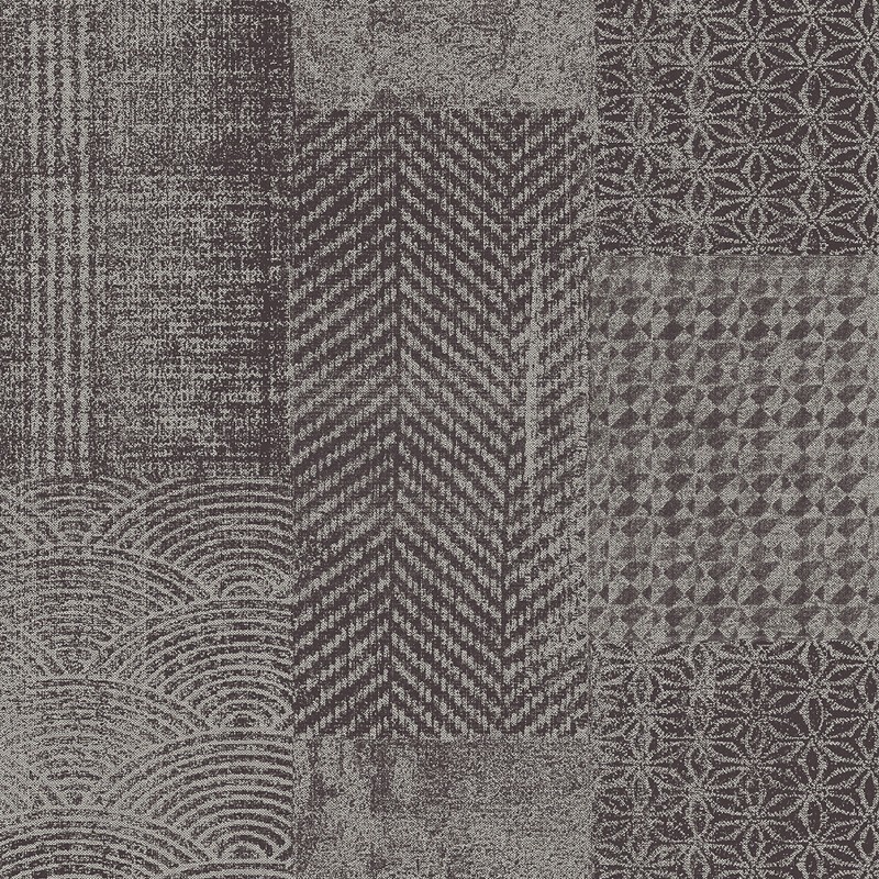 Papel pintado Arte Flamant Caractere Patchwork Bristol 12051