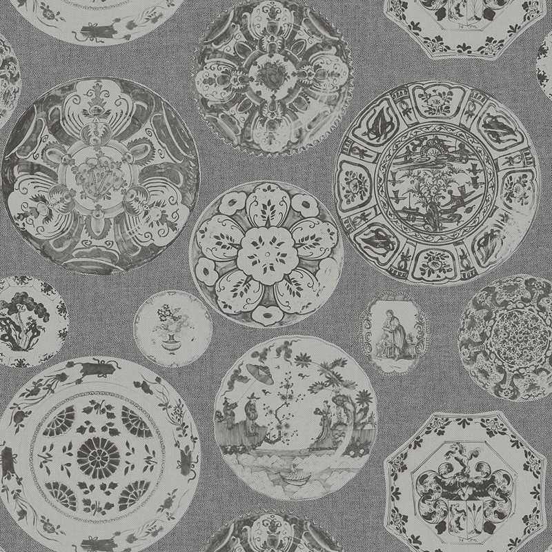 Papel pintado Arte Flamant Les Mémoires Céramique Pave du Nord 80070
