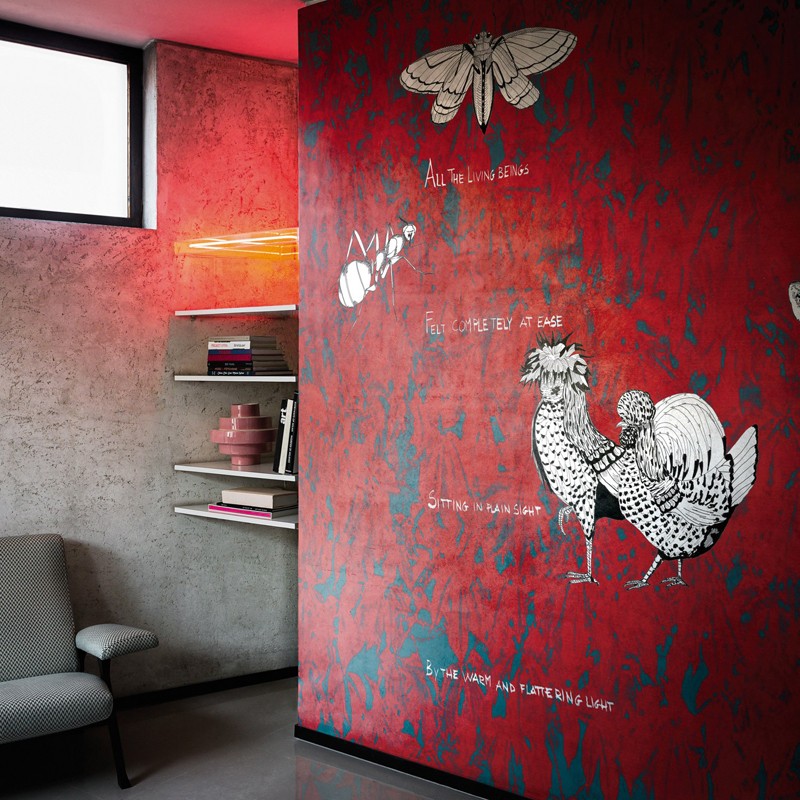 Mural Wall&Decò Contemporary Wallpapers 2018 Live at Ease WDLA1801 A
