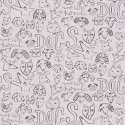 Smalltalk 219254 BN Papel pintado infantil