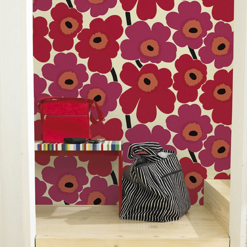 Papel pintado Marimekko Wallcoverings nº 5 Unikko 23354 A