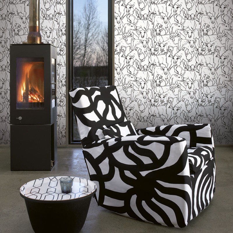 Papel pintado Marimekko Wallcoverings nº 5 Iltavilli 14106 A